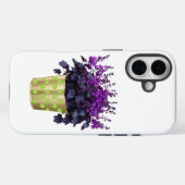 宇宙:観葉植物と花の美しい Case-Mate iPhoneケース (裏面 (横))