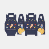 宇宙 誕生日 惑星 星 宇宙飛行士 男の子 写真 フェイバーボックス (折り畳みなし)