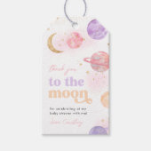 宇宙 赤ちゃんのシャワーのギフトタグ ギフトタグ (正面)