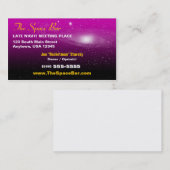 宇宙/銀河系のイメージの名刺 名刺 (正面/裏面)