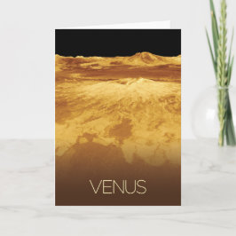 宇宙、銀河系、システ太陽のム、惑星ビーナス カード