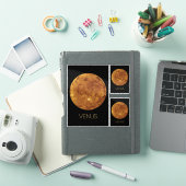 宇宙、銀河系、システ太陽のム、惑星ビーナス シール (iPadカバー)