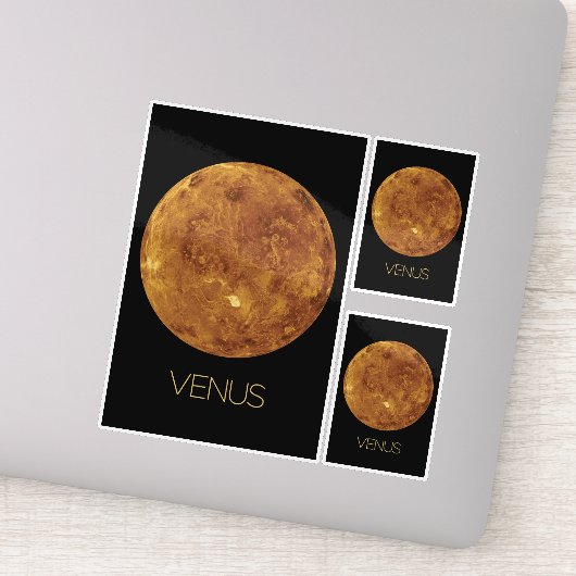 宇宙、銀河系、システ太陽のム、惑星ビーナス シール (詳細)