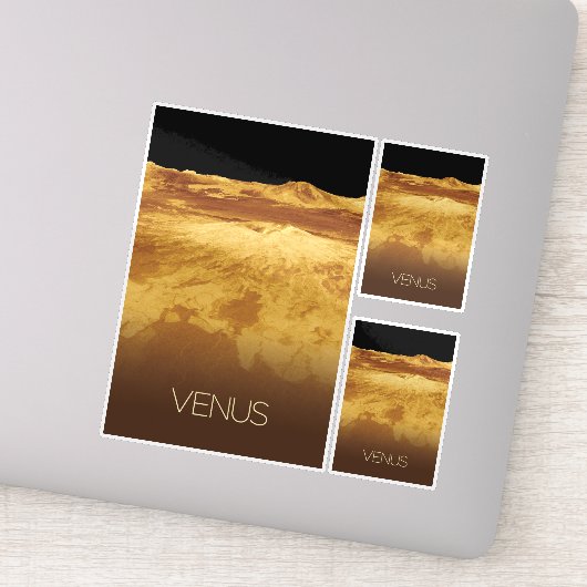 宇宙、銀河系、システ太陽のム、惑星ビーナス シール (詳細)