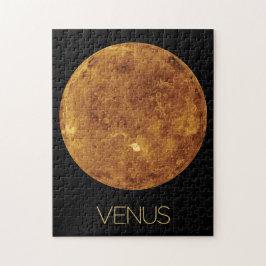 宇宙、銀河系、システ太陽のム、惑星ビーナス ジグソーパズル