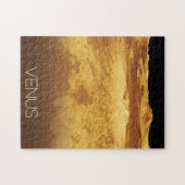 宇宙、銀河系、システ太陽のム、惑星ビーナス ジグソーパズル (横)