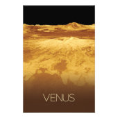 宇宙、銀河系、システ太陽のム、惑星ビーナス フォトプリント            (正面)