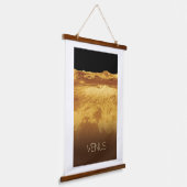 宇宙、銀河系、システ太陽のム、惑星ビーナス 吊り下げ型タペストリー (傾斜あり)