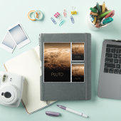 宇宙、銀河系、システ太陽のム、惑星冥王星 シール (iPadカバー)