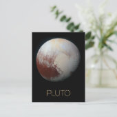 宇宙、銀河系、システ太陽のム、惑星冥王星 ポストカード (スタンド正面)