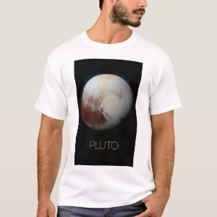 宇宙、銀河系、システ太陽のム、惑星冥王星 Tシャツ