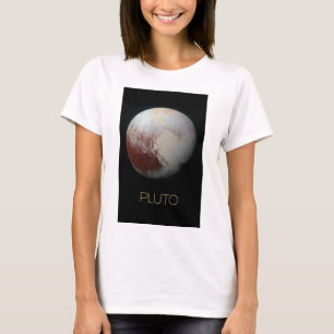 宇宙、銀河系、システ太陽のム、惑星冥王星 Tシャツ