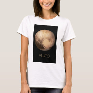 宇宙、銀河系、システ太陽のム、惑星冥王星 Tシャツ