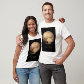 宇宙、銀河系、システ太陽のム、惑星冥王星 Tシャツ (ユニセックス)