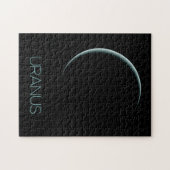 宇宙、銀河系、システ太陽のム、惑星天王星 ジグソーパズル (横)