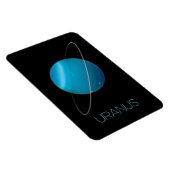 宇宙、銀河系、システ太陽のム、惑星天王星 マグネット (右側)