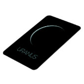 宇宙、銀河系、システ太陽のム、惑星天王星 マグネット (左側)