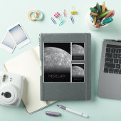 宇宙、銀河系、システ太陽のム、惑星水銀 シール (iPadカバー)