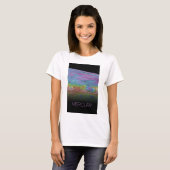 宇宙、銀河系、システ太陽のム、惑星水銀 Tシャツ (正面フル)