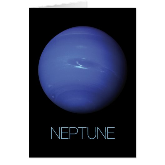 宇宙、銀河系、システ太陽のム、惑星海王星 (正面)