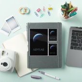 宇宙、銀河系、システ太陽のム、惑星海王星 シール (iPadカバー)