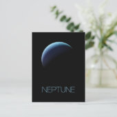宇宙、銀河系、システ太陽のム、惑星海王星 ポストカード (スタンド正面)