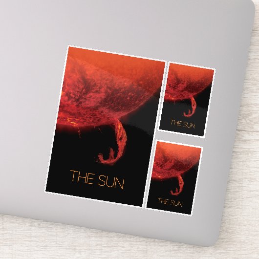 宇宙、銀河系、システ太陽のム、星、太陽 シール (詳細)