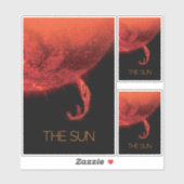 宇宙、銀河系、システ太陽のム、星、太陽 シール (シート)