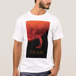 宇宙、銀河系、システ太陽のム、星、太陽 Tシャツ