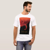 宇宙、銀河系、システ太陽のム、星、太陽 Tシャツ (正面フル)