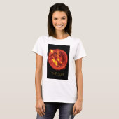 宇宙、銀河系、システ太陽のム、星、太陽 Tシャツ (正面フル)