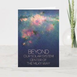 宇宙、銀河系、天の川の中心 カード