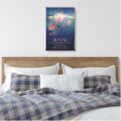 宇宙、銀河系、天の川の中心 キャンバスプリント (インサイチュ (寝室))