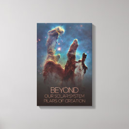 宇宙、銀河系、天の川、創造柱 キャンバスプリント