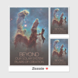 宇宙、銀河系、天の川、創造柱 シール