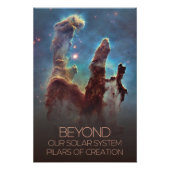 宇宙、銀河系、天の川、創造柱 フォトプリント            (正面)