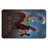 宇宙、銀河系、天の川、創造柱 マグネット (横)