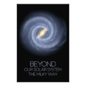 宇宙，銀河系，天の川，宇宙 フォトプリント            (正面)