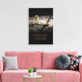 宇宙、銀河系、太陽のシステム、地球の月 キャンバスプリント (インサイチュ (リビング))