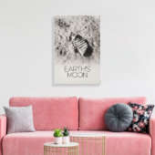 宇宙、銀河系、太陽のシステム、地球の月 キャンバスプリント (インサイチュ (リビング))