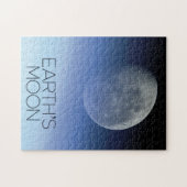 宇宙、銀河系、太陽のシステム、地球の月 ジグソーパズル (横)