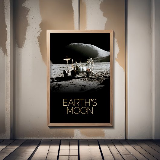 宇宙、銀河系、太陽のシステム、地球の月 フォトプリント           