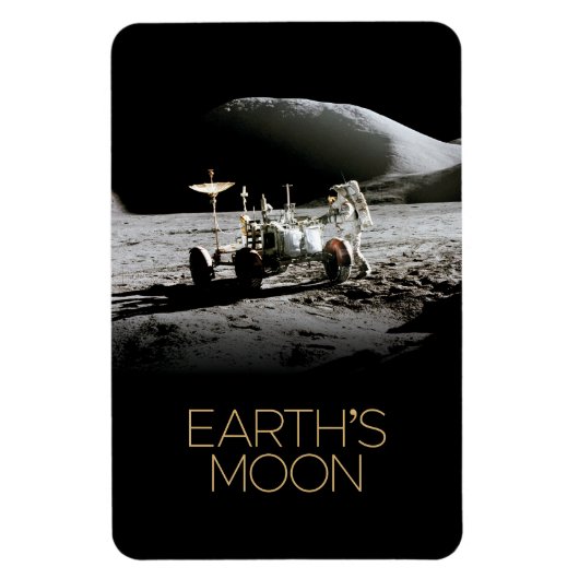 宇宙、銀河系、太陽のシステム、地球の月 マグネット (縦)