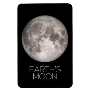 宇宙、銀河系、太陽のシステム、地球の月 マグネット