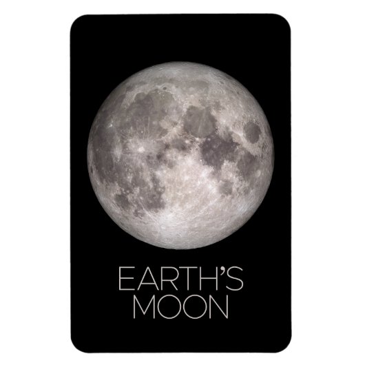 宇宙、銀河系、太陽のシステム、地球の月 マグネット (縦)