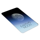 宇宙、銀河系、太陽のシステム、地球の月 マグネット (右側)