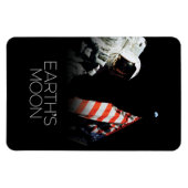 宇宙、銀河系、太陽のシステム、地球の月 マグネット (横)