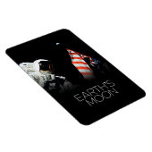 宇宙、銀河系、太陽のシステム、地球の月 マグネット (右側)