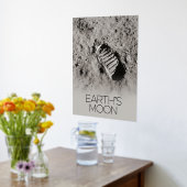 宇宙、銀河系、太陽のシステム、地球の月 箔ポスター (レイダウン (キッチン))