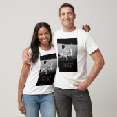 宇宙、銀河系、太陽のシステム、地球の月 Tシャツ (ユニセックス)